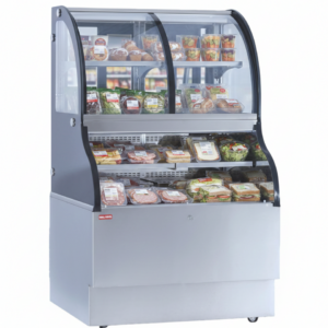 New Air 36″ Floor Dual Service Open Merchandiser NCC-36-SS