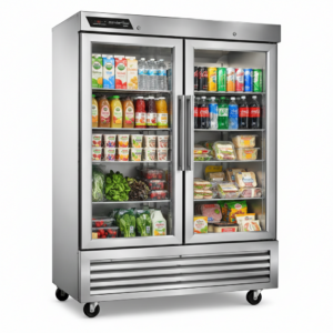 54'' Centerline by Traulsen Half Glass Door Cooler Left/Left Hinge 45.1 Cu.Ft.