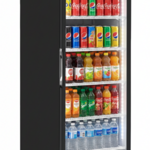 Habco ESM18HC 24" 5-Shelf Single Glass Door Refrigerated Merchandiser