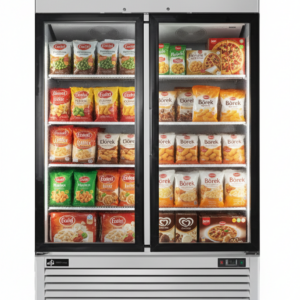 54″ EFI 2 Door Glass Reach in Freezer 44.8 Cu.Ft.