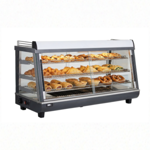 EFI 36″ Angled Glass Countertop Heated Display Case