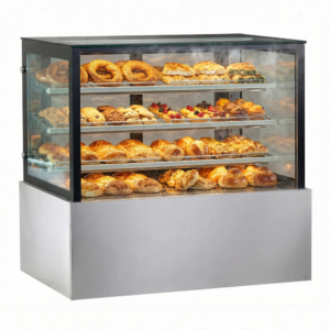 48'' CHEF Pastry Display Warmer Rectangle Glass