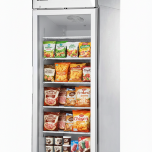 30" EFI Single Glass Door Display Freezer 21.4 Cu.Ft -