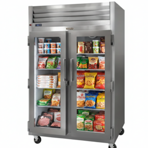 52'' Traulsen G Series Double Glass Door Stainless Steel Freezer