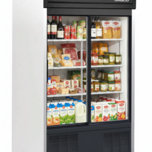 HABCO 47.5" Sliding Glass Door Refrigerator - 115V, 0.44HP