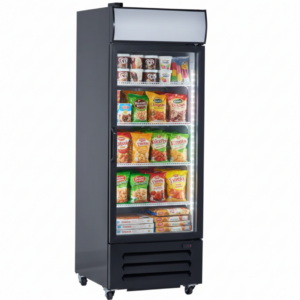 New Air 27" Single Glass Door Merchandising Freezer