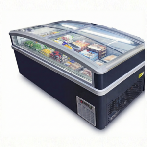 83'' Alaska-Line Supermarket Island Freezer