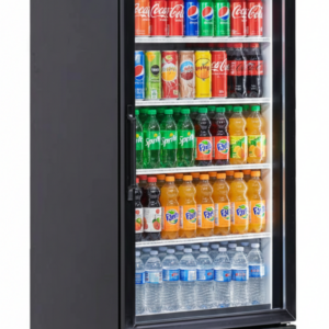 Habco ESM28HC 30" Wide 78" High 1 Swing Door Glass Refrigerator Merchandiser