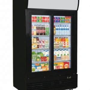 New Air 48" Two Sliding Glass Door Merchandiser