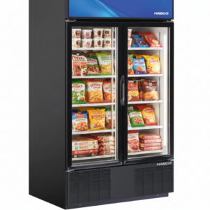 Habco 47.5" Two Glass Swing Door Merchandiser Freezer -