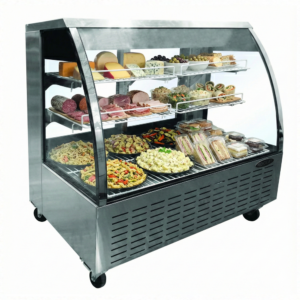 Kool-It 35" Floor Model Full Service Refrigerated Deli Case 12 Cu. Ft -