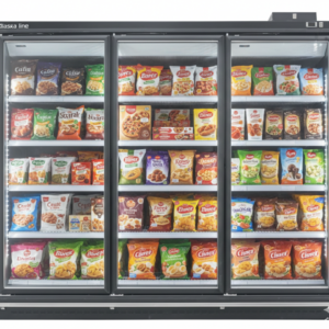 Alaska-Line 93'' Three Glass Door Freezer Remote Compressor