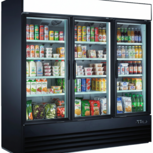 EFI 78" Triple Glass Door Display Cooler - 53 Cu. Ft.