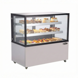 Kool-It 70" Floor Model Full Service Refrigerated Display Case 21.5 Cu. Ft -