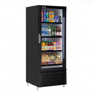 QBD Single Glass Swing Door Mid Size Cooler