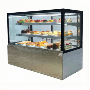 60" CHEF Floor Display Pastry Cooler 20.4 Cu.Ft -