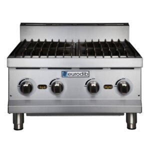 24'' Eurodib Commercial Hot Plate Natural Gas/Propane