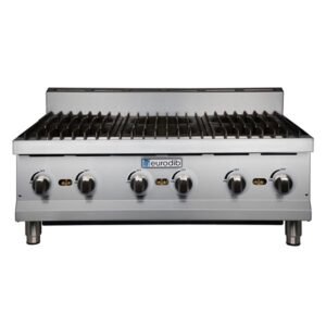 36'' Eurodib Commercial Hot Plate Natural Gas/Propane