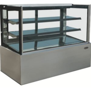 Kool-It 59" Floor Model Full Service Dry Display Case 17.6 Cu. Ft -