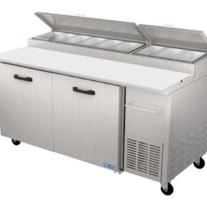 67'' Pro-Kold Double Door Pizza Prep Table