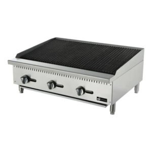 EFI 36″ Natural Gas Lava Rock Charbroiler