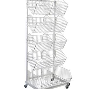 Movable Wire Display Rack
