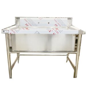 45'' CHEF One Tub with Centre Drain & No Drainboard