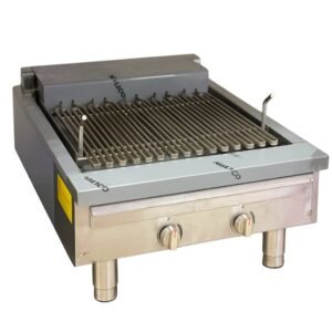 Sinco Signature 24" Electrical Vapor Grill Bottom Water Operation Top Grill BBQ