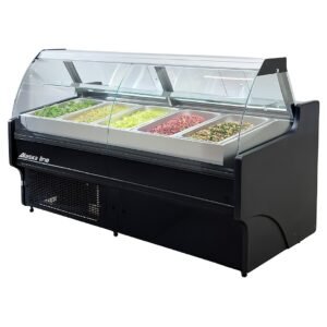 77'' Alaska-Line Salad Prep Table with Storage & GN Pan