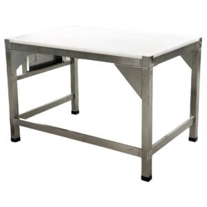 48'' Butcher Table with Poly Top Board