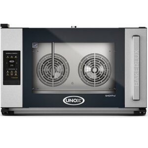 Unox Digital Touch Countertop Convection Oven with Humidity Left Door