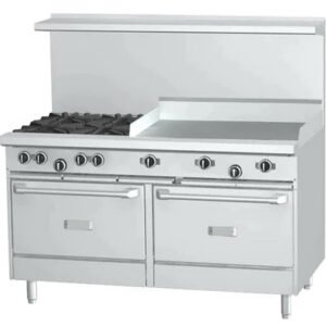 EFI 60″ Propane Range With 36″ Griddle & 4 Burner