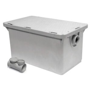 Canplas 25 GPM Grease Interceptor - 50 lb. Capacity Min., 2" Connection
