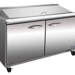 Ikon 48.2" Mega Top Refrigerated Prep Table with Two Doors