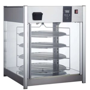 Canco Deluxe Glass Display Pizza/Pretzel/Food Warmer