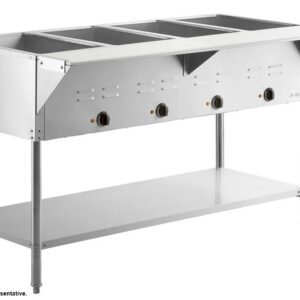 59" CHEF Electric Steam Table with Sneeze Guard