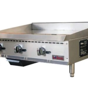 Ikon 36" Manual Gas Griddle - 90000 BTU