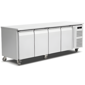 88'' CHEF 4 Solid Door Undercounter Freezer