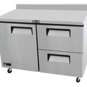 EFI 48.2" Refrigerated Prep Table with One Door & Two Drawers
