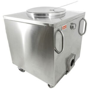 Omcan 24″ x 24″ Stainless Steel Charcoal Tandoor Clay Oven