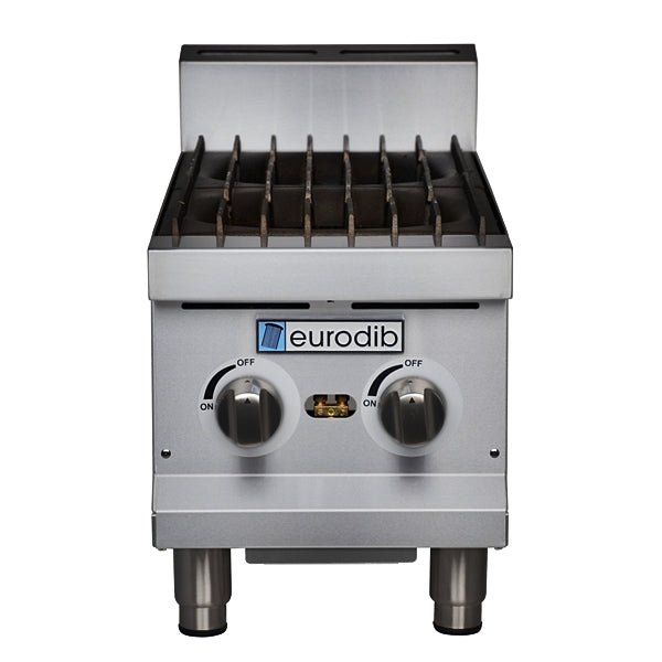 12'' Eurodib Commercial Hot Plate Natural Gas/Propane