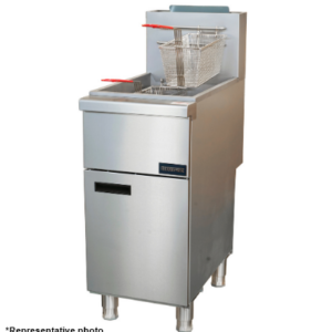 Mondeo Natural Gas 30-45lbs. 90.000 BTU Floor Fryer