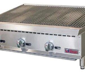 Ikon 36" Gas Radiant Charbroiler - 105000 BTU