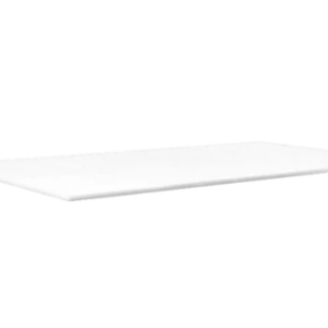Custom Sized Cutting Board Poly Top 24''x24'' , 3/4'' (19mm) Thickness White CT-19W