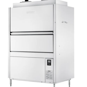 Hobart Advansys 20-Pan High-Temperature Ventless Split-Door Pot, Pan, and Utensil Washer PW20N-ADV-1 with Energy Recovery and Booster Heater