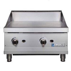 24'' Eurodib Gas Thermostatic Countertop Griddle