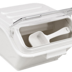 Omcan 8 L capacity Shelf Ingredient Bin with 1 Scoop