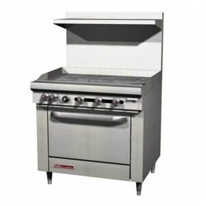 36” Southbend Gas Range w/ Full Griddle & Standard Oven
