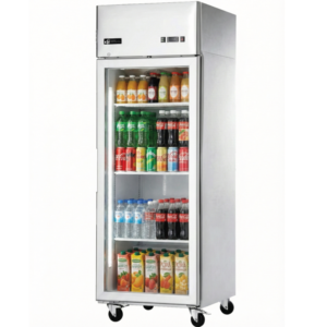 28" EFI Single Glass Door Display Cooler 21.4 Cu.Ft.