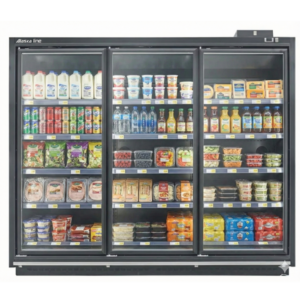 Alaska-Line 93'' Three Glass Door Cooler Remote